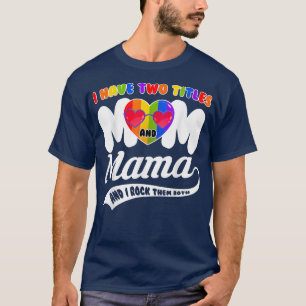 Camiseta Amo a mamá y a mamá orgullosa mamá Madres LGBT Da