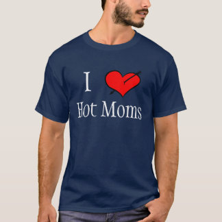 Camiseta Amo a mamáes calientes
