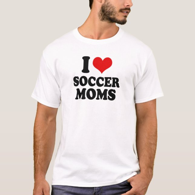 Camiseta Amo a mamáes del fútbol del amor (Anverso)