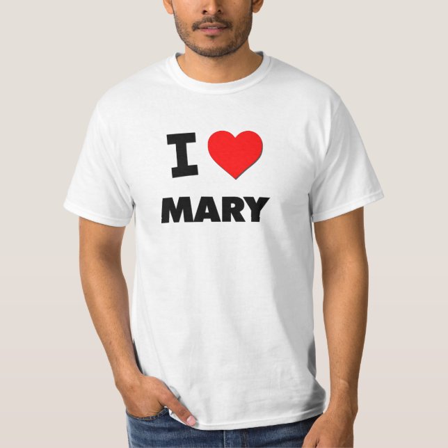 Camiseta Amo a Maria (Anverso)
