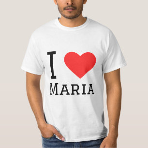 Camiseta Amo a María