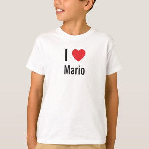 Camiseta Amo a Mario