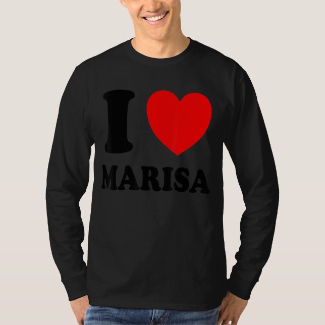 Camiseta Amo a Marisa (Anverso)