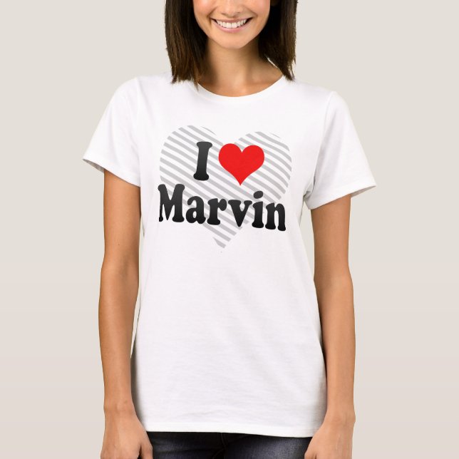 Camiseta Amo a Marvin (Anverso)