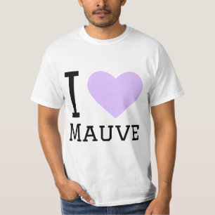 Camiseta Amo a mauve