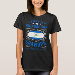 Camiseta Amo a mi abuelo nicaragüense
