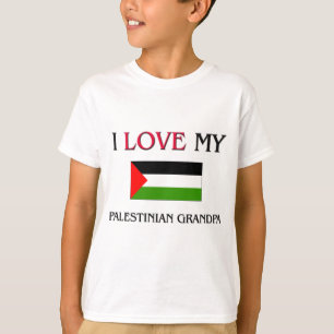 Camiseta Amo a mi abuelo palestino