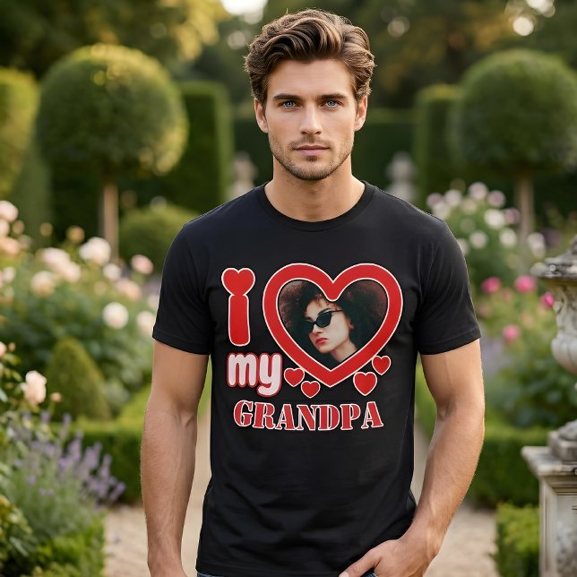 Camiseta Amo a mi abuelo Personalizado (Subido por el creador)