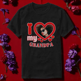 Camiseta Amo a mi abuelo personalizado
