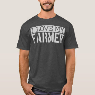 Camiseta Amo a mi agricultor