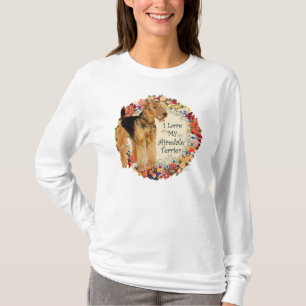Camiseta Amo a mi Airedale