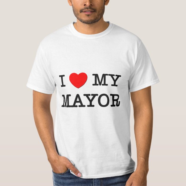 Camiseta Amo a mi ALCALDE (Anverso)