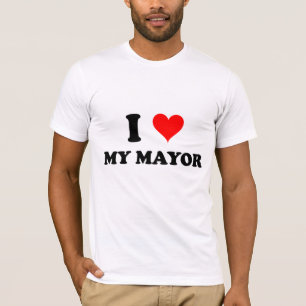 Camiseta Amo a mi alcalde