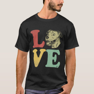 Camiseta Amo a mi American Pitbull Terrier -Gif para Amante