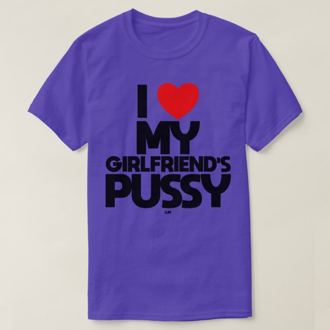 CAMISETA AMO A MI AMIGO AMIGO GATO PUSSY (Diseño del anverso)