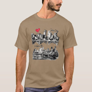 Camiseta Amo a mi amigo de la Ciudad del Vino