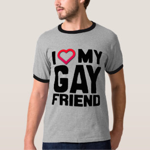CAMISETA AMO A MI AMIGO GAY -