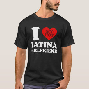 Camiseta Amo a mi ardiente novia latina