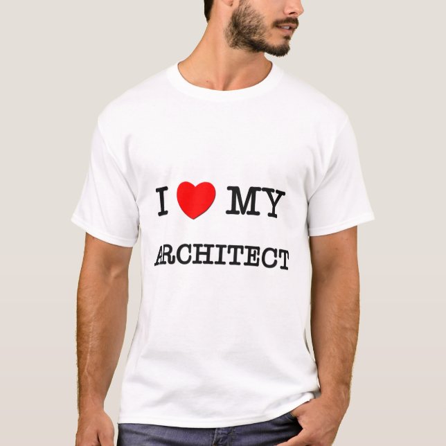 Camiseta Amo a mi ARQUITECTO (Anverso)