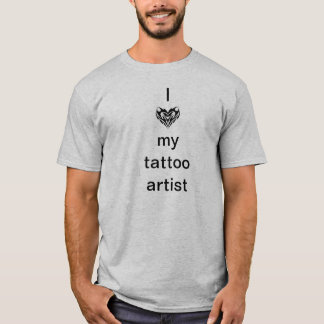 Camiseta Amo a mi artista del tatuaje