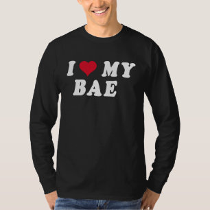 Camiseta Amo a mi Bae Me encanta mi BAE BF