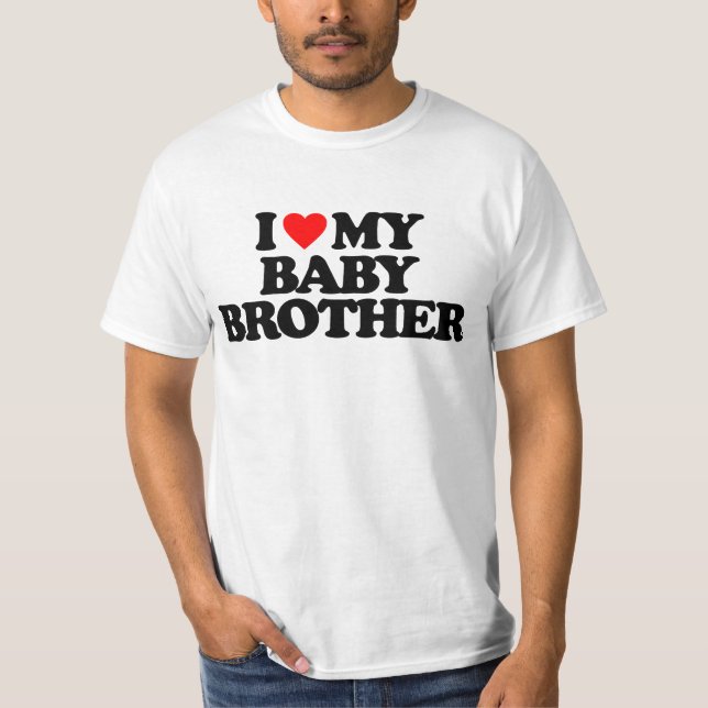 CAMISETA AMO A MI BEBÉ BROTHER (Anverso)