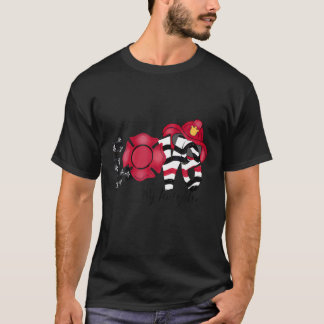 Camiseta Amo a mi bombero