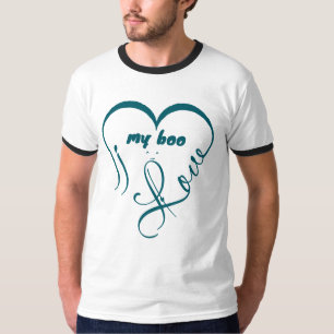 Camiseta Amo a mi Boo • Por siempre y siempre ^_^