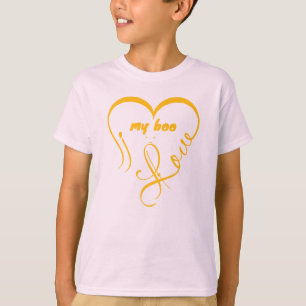 Camiseta Amo a mi Boo • Por siempre y siempre ^_^