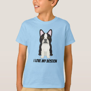 Camiseta Amo a mi Boston Terrier