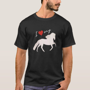 Camiseta Amo a mi caballo andaluz de Pura Raza Española