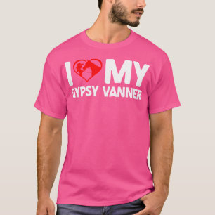 Camiseta Amo a mi caballo Gypsy Vanner Montar a caballo