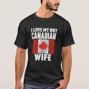 Camiseta Amo a mi caliente Boda de aniversario de esposa ca