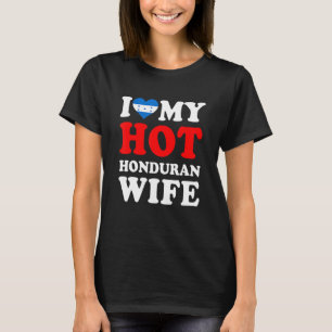 Camiseta Amo a mi caliente esposa hondureña regalo divertid