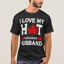 Amo a mi caliente esposo hoja de arce canadiense C