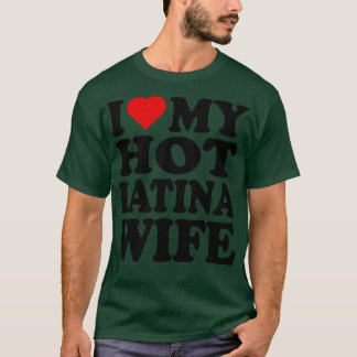 Camiseta Amo a mi caliente latina esposa 1