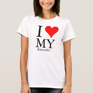 Camiseta Amo a mi camarero