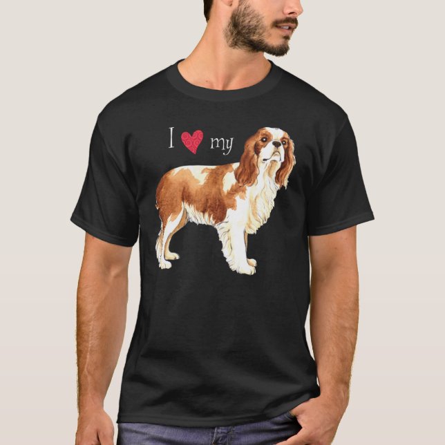 Camiseta Amo a mi Cavalier (Anverso)
