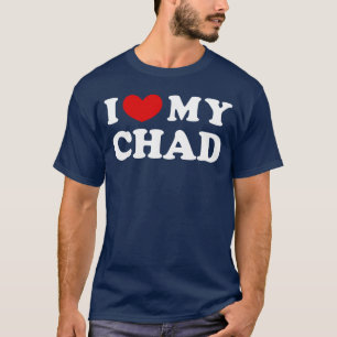 Camiseta Amo a mi Chad Amo a mi Chad amigo
