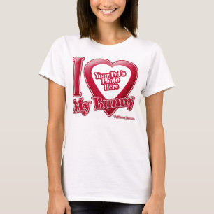 Camiseta Amo a mi conejito - Foto