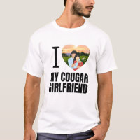 Amo a mi Cougar Divertida Novia Mayor Cita Frase d