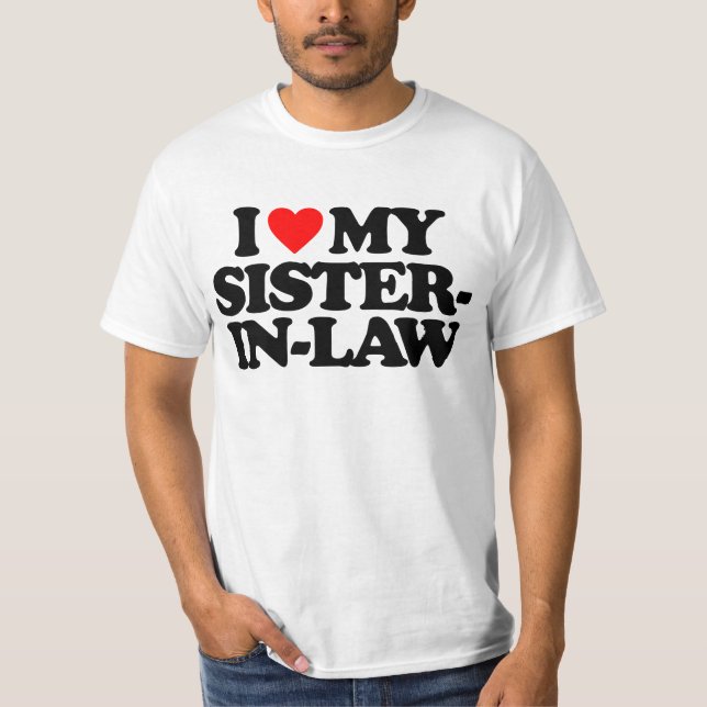 CAMISETA AMO A MI CUÑADA (Anverso)