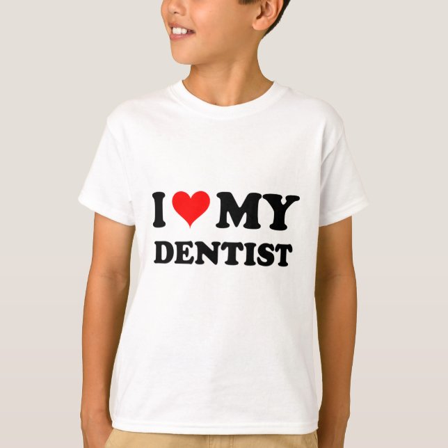 Camiseta Amo a mi dentista (Anverso)