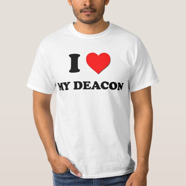 Camiseta Amo a mi diácono (Anverso)