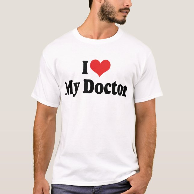 Camiseta Amo a mi doctor (Anverso)