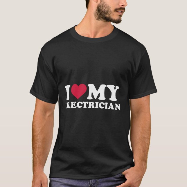 Camiseta Amo A Mi Electrista (Anverso)