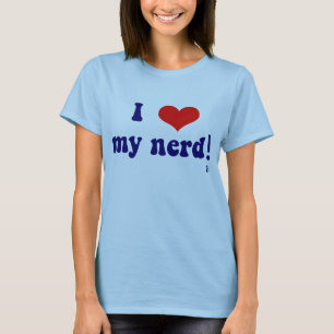 Camiseta ¡Amo a mi empollón!