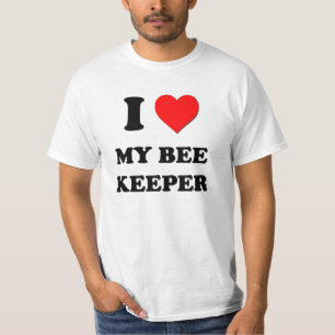 Camiseta Amo a mi encargado de la abeja