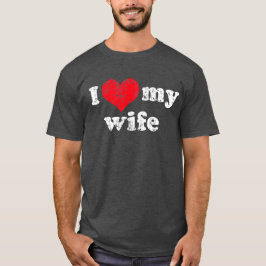 Camiseta Amo a mi esposa