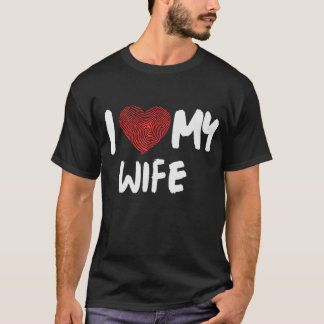 Camiseta Amo a mi esposa